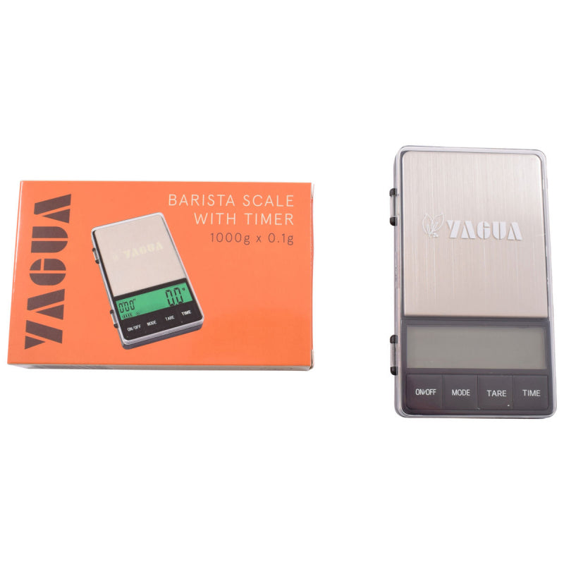 YAGUA SCALE & BREW TIMER: DUAL DISPLAY SERIES 1000G X 0.1G ACC0002