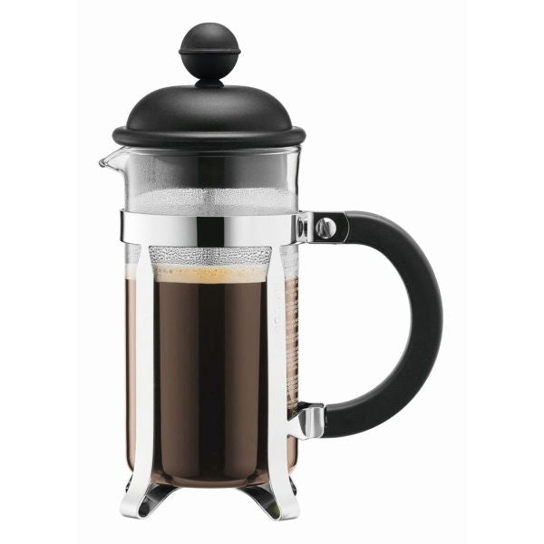 BODUM CAFFETTIERA COFFEE MAKER, 3 CUP, 0.35 L, 12 OZ - BLACK