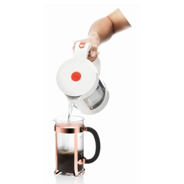 BODUM CHAMBORD COFFEE MAKER 8 CUP 1.0L/34OZ - GLASS, COPPER LID