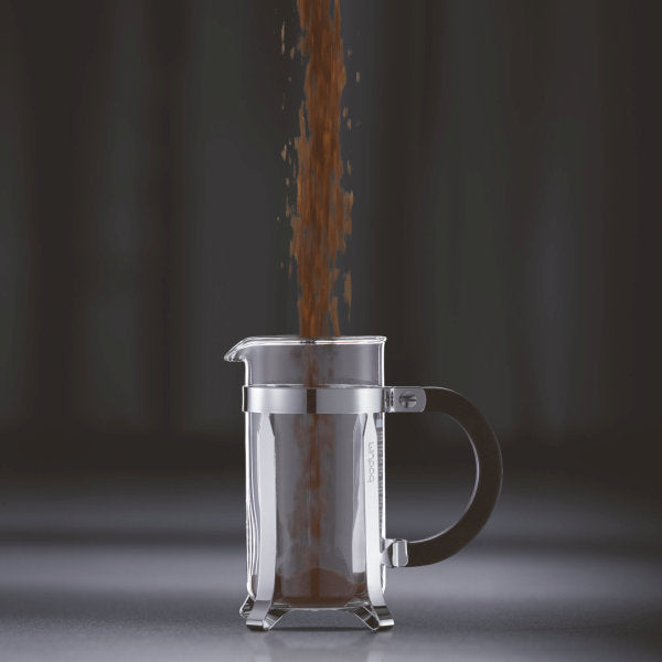 BODUM CHAMBORD COFFEE MAKER 3 CUP 0.35L/12OZ - GLASS, CORK LID