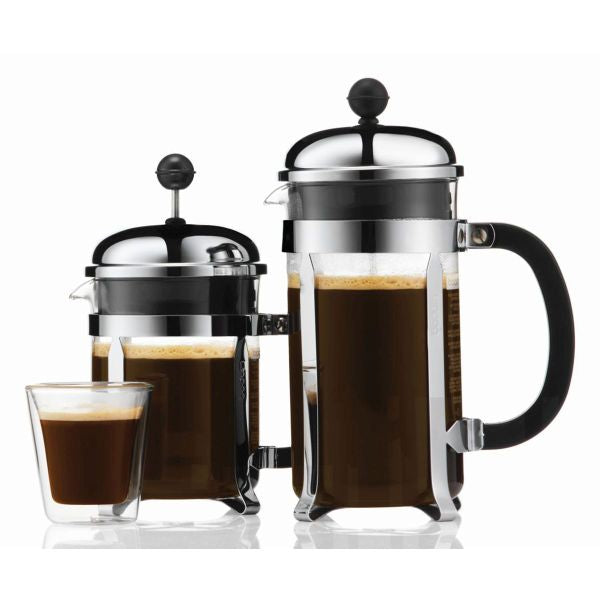 BODUM CANTEEN 2 PCS CUP WITH HANDLE, DOUBLE WALL, MEDIUM, 0.2 L, 6 OZ - TRANSPAR