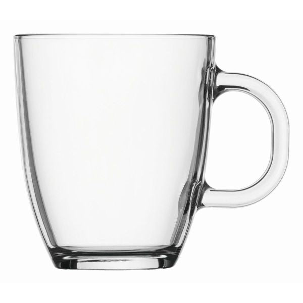 BODUM BISTRO COFFEE MUG, 0.35 L, 12OZ - TRANSPARENT