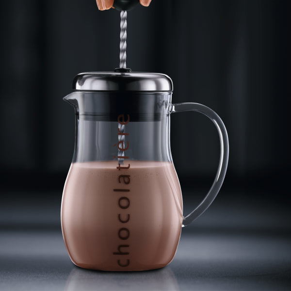 BODUM CHOCOLATIER, CHOCOLATE JUG, 1.0 L, 34OZ - SHINY