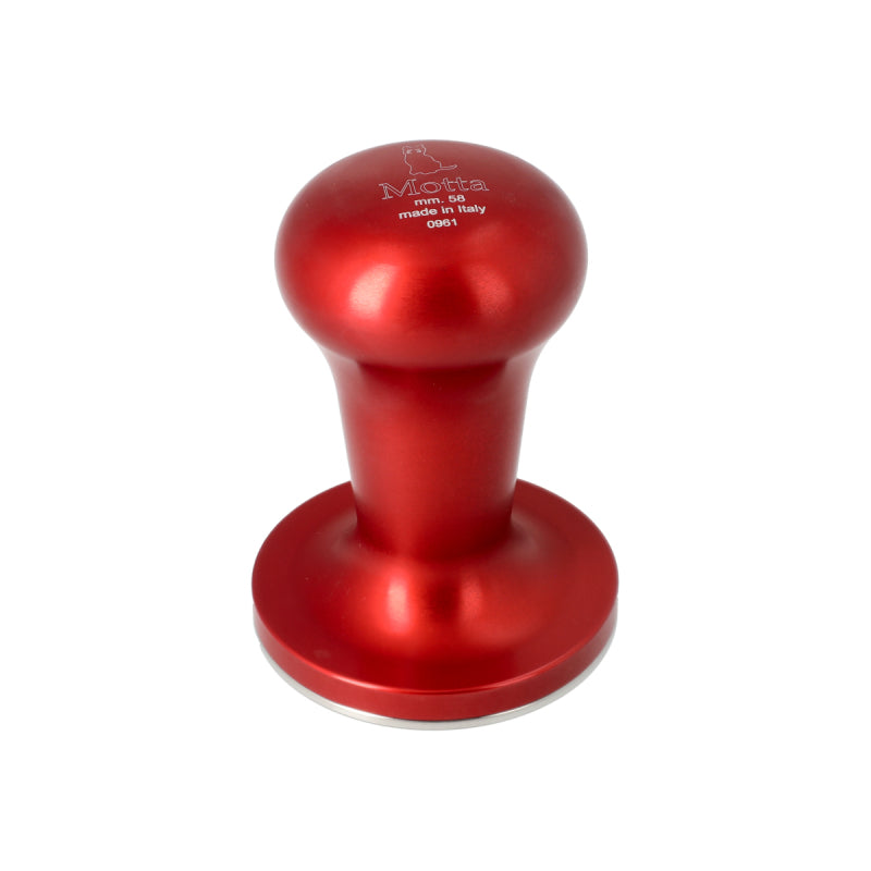 MOTTA COFFEE TAMPER FLASH WITH ALUMINIUM HANDLE 58MM - RED