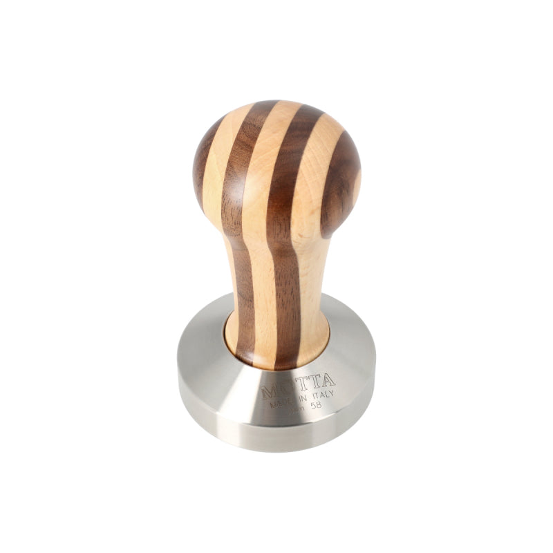 MOTTA COFFEE TAMPER WOOD STRIPES 58MM