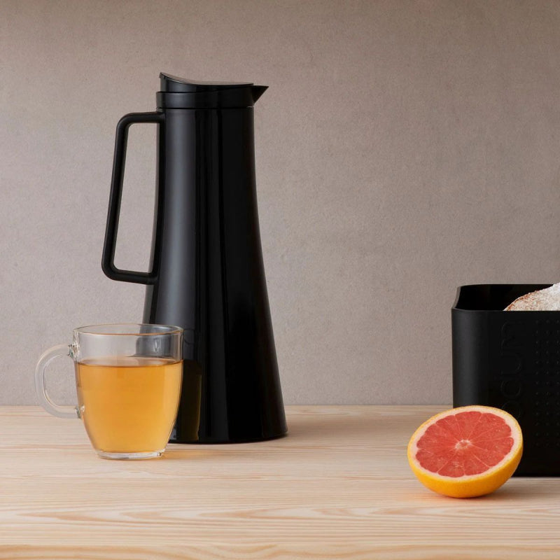 BODUM BISTRO THERMO JUG, 1.1 L, 37OZ - BLACK