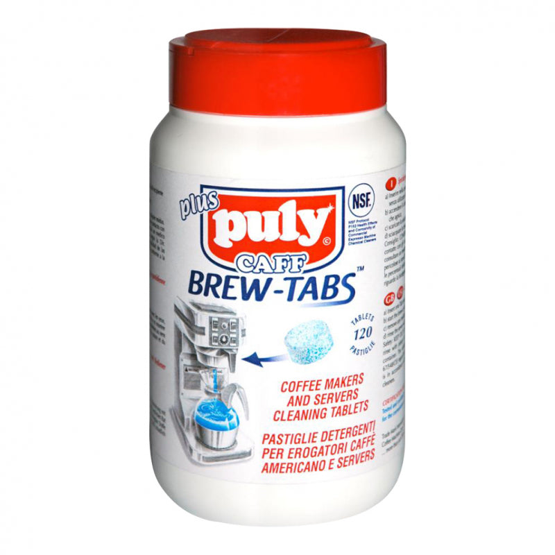 PULY CAFF BREW CLEAN TABLETS TUB OF 120 X 4 GRAM